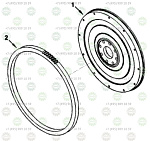 Обод зубчатый / Gear, Flywheel Ring (1)