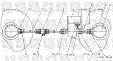 rear drive axle assembly